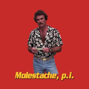 Molestache, p. i. T-Shirt