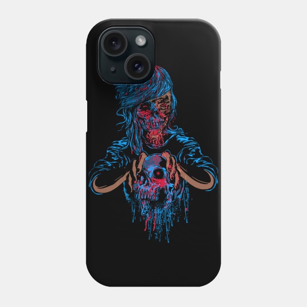 Zombie Woman Phone Case by StacysCellar