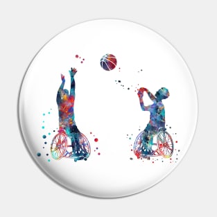 Wheelchair basketball Pin