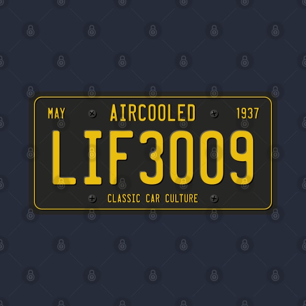 Aircooled Life US License Plate by Aircooled Life
