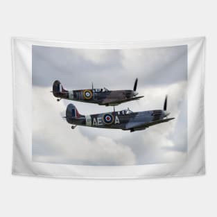 Spitfire Pair Tapestry