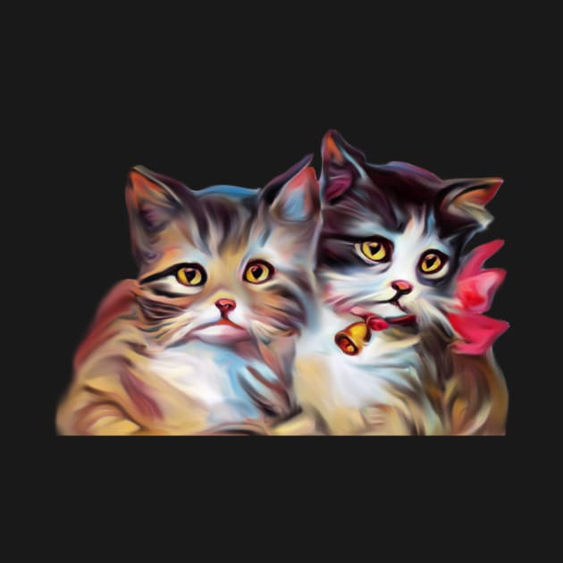 Two lovely cats by Dope_Design