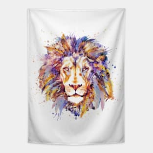 Lion Head Tapestry