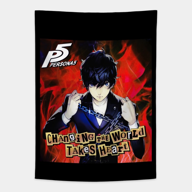 Persona 5 Tapestry by fallbizzare