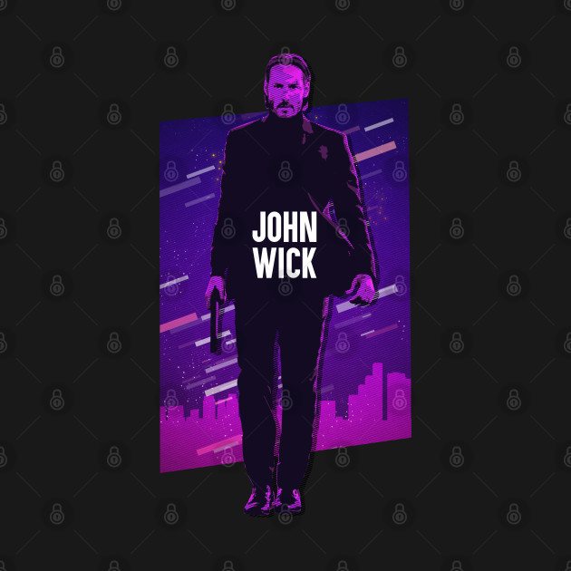 Disover John Wick - 80s Design - John Wick - T-Shirt