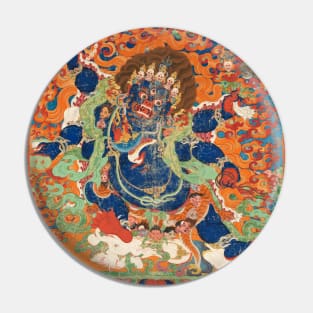 The Wrathful Protector Mahakala, Tantric Protective Form of Avalokiteshvara Pin