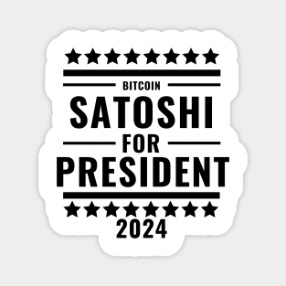 Satoshi for President Magnet