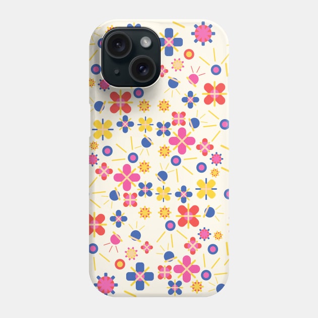 Lovely Bubblegum Flower Spring Pattern Phone Case by Tobe_Fonseca