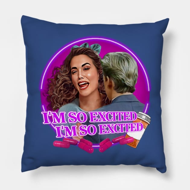 Saved By The Bell - I'm So Excited Pillow by Zbornak Designs