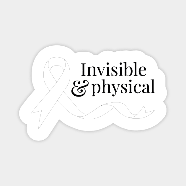 Invisible & Physical (Blank/White/Transparent) Magnet by yourachingart