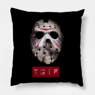 Jason 13th TGIF Pillow