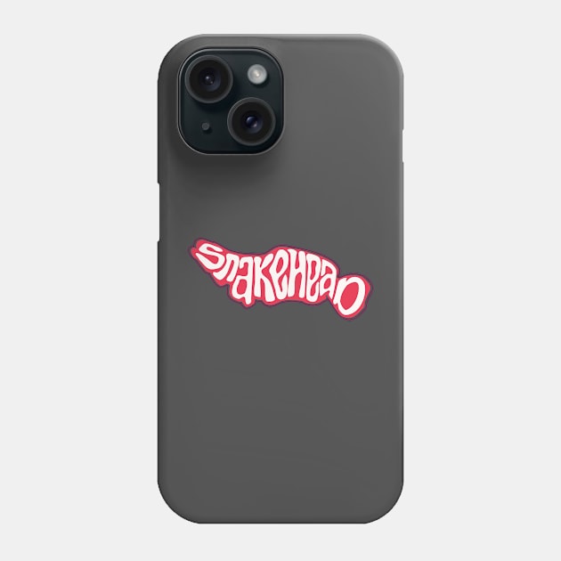 snakehead typography Phone Case by bloomroge