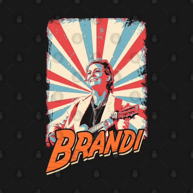 brandi vintage poster by jerrysanji