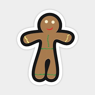 Gingerbread man cookie Magnet