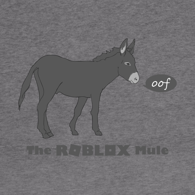 Roblox Mule Oof Hoodie Teepublic Au - mule roblox