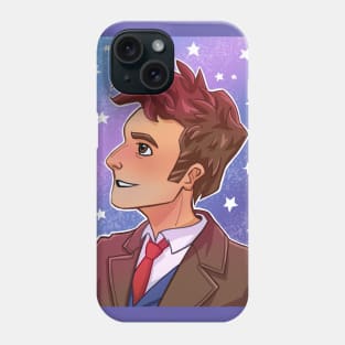 Cute Tenth Doctor Stars Phone Case