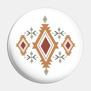 Southwest diamond design I Pin