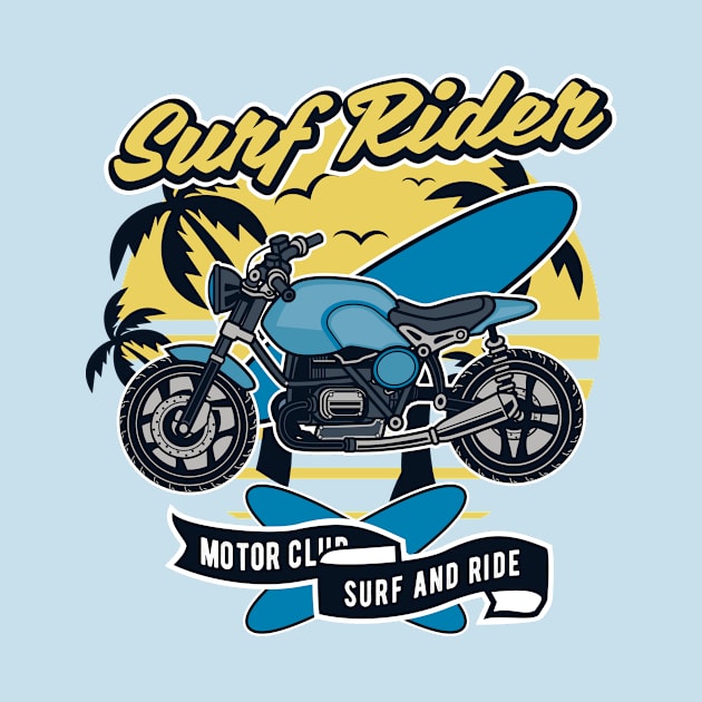 Surf Rider Motor Club by VintageHeroes