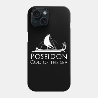 Poseidon God Of The Sea - Ancient Greek Mythology Phone Case