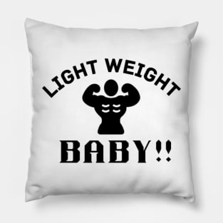 Lightweight Baby Quote Pillow