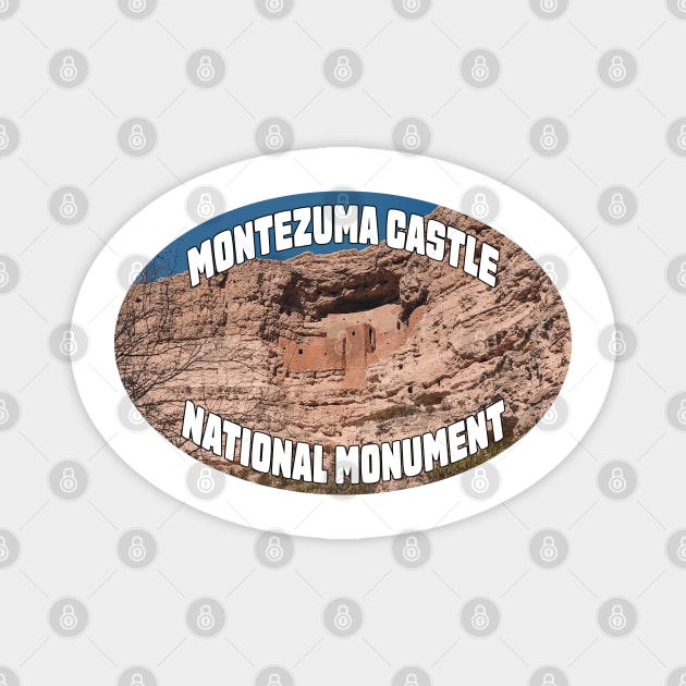 Montezuma Castle National Monument Magnet by stermitkermit