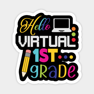 Hello Virtual 1st Grade Magnet