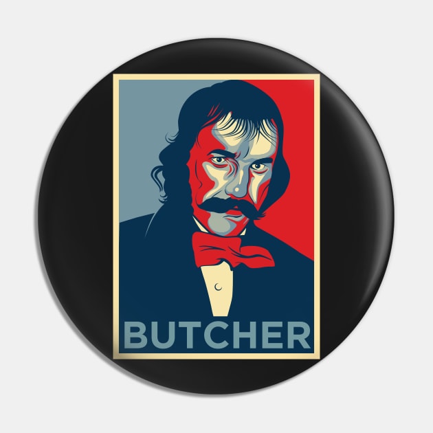 Bill the Butcher "Hope" Poster Pin by Woah_Jonny