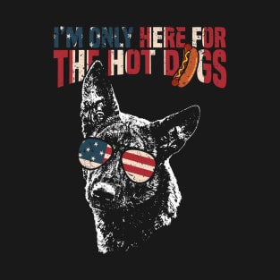 Dutch Shepherd Shirt Funny 4th of July Pup Tee T-Shirt