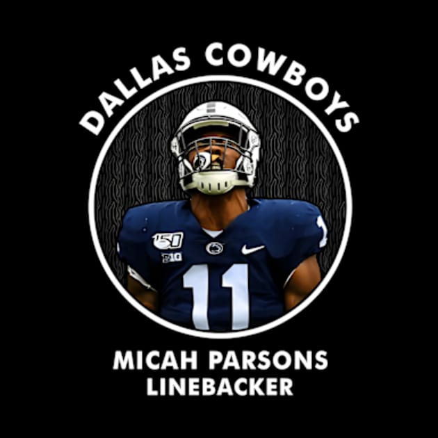 Micah Parsons - Lb - Dallas Cows by caravalo