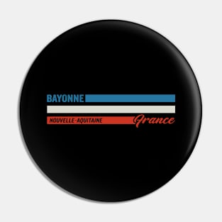 Bayonne France Sport Souvenir Pin