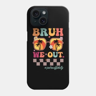 Bruh We Out Para Off Duty, Retro Beach Sunglasses Phone Case