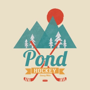 Retro Pond Hockey T-Shirt