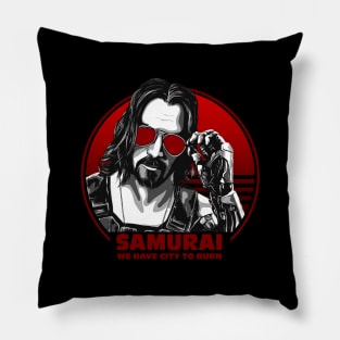 Cyberpunk - Johnny Silverhand - Samurai Pillow