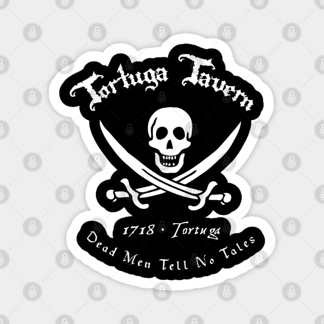 Dead Men Tell No Tales: A Pirates Life Magnet by fatbastardshirts