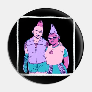 Old Punk Girlfriends Pin