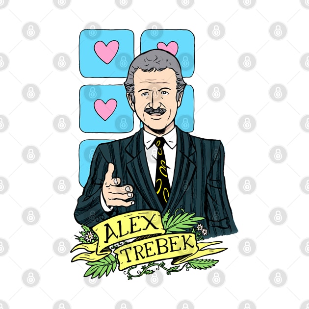 Alex Trebek by WildBrownies