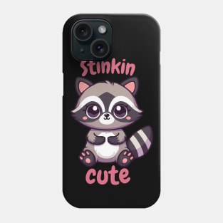 Stinkin Cute Racoon Phone Case
