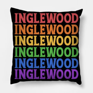 INGLEWOOD COLORFUL CITY Pillow