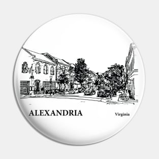 Alexandria - Virginia Pin