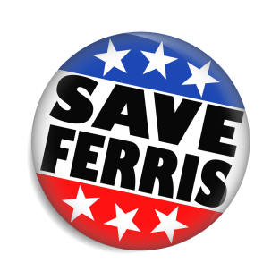 Save Ferris Button T-Shirt