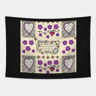 Shakespeare on Love Tapestry