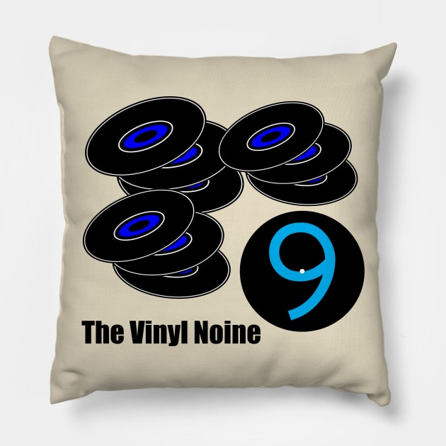 The Vinyl Noine Baba Booey #9 Pillow by MisterBigfoot