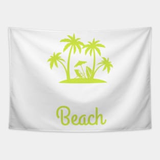 hola beach Tapestry