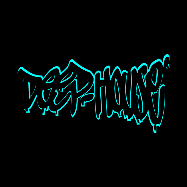 deep-house graffiti tag by FelippaFelder