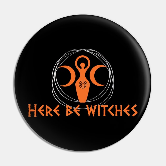 Here be Witches Pin by emma17