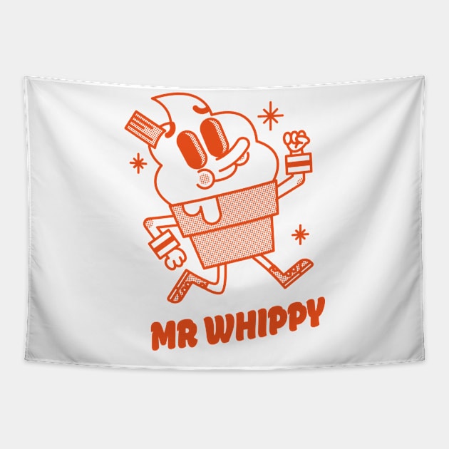 Mr Whippy Tapestry by Geeksarecool