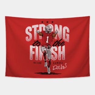 Deebo Samuel San Francisco Strong Finish Tapestry