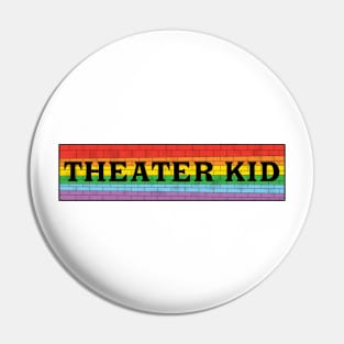 Theater Kid Rainbow wall 4 Pin