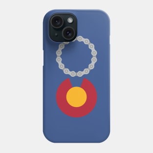 Colorado cyclist Phone Case