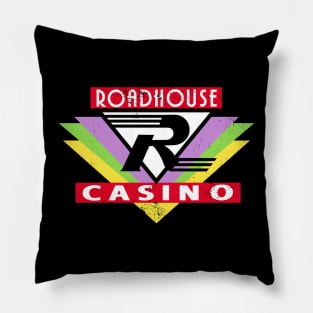 Vintage Roadhouse Casino Las Vegas Pillow